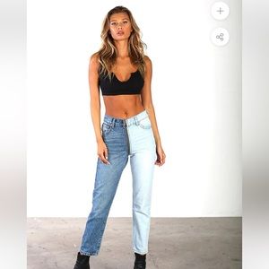 REVICE Denim Yin Yang Crop Jeans